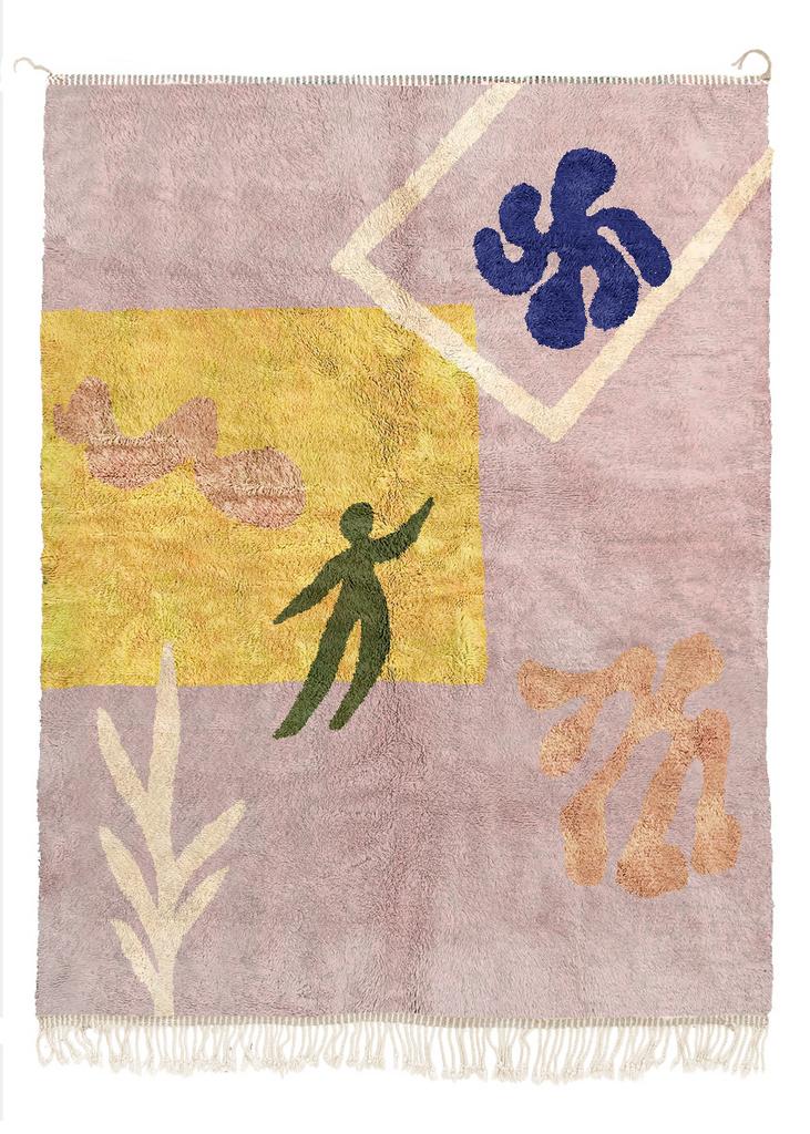 Берберский ковёр Beni Mrirt "Henry no6"