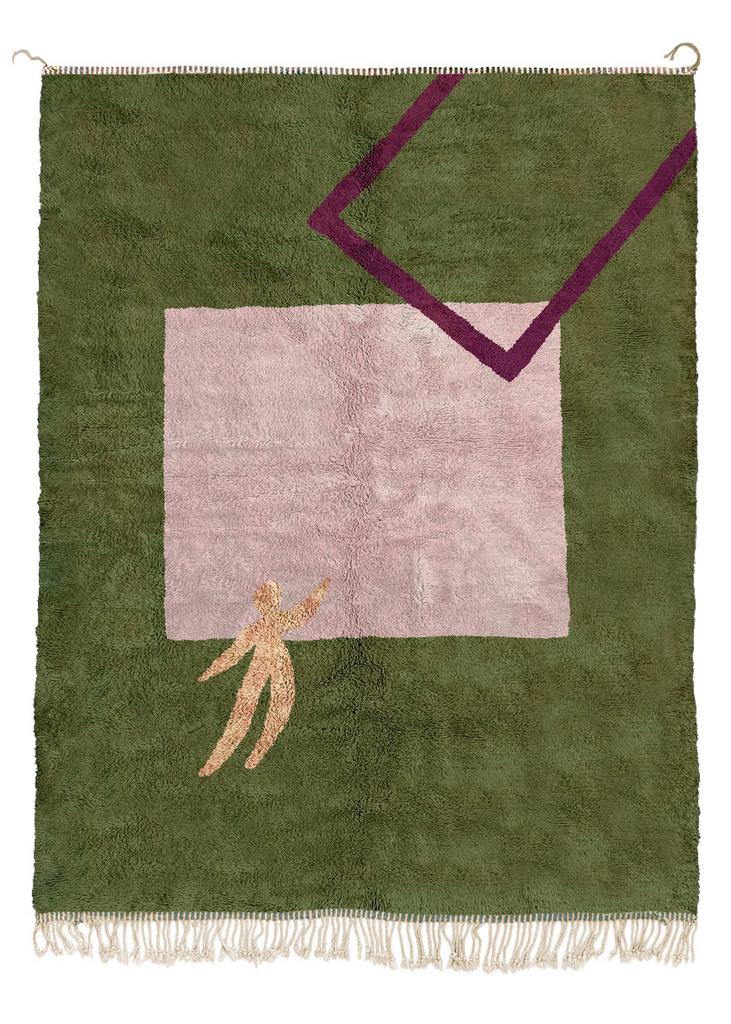 Берберский ковёр Beni Mrirt "Henry no8"