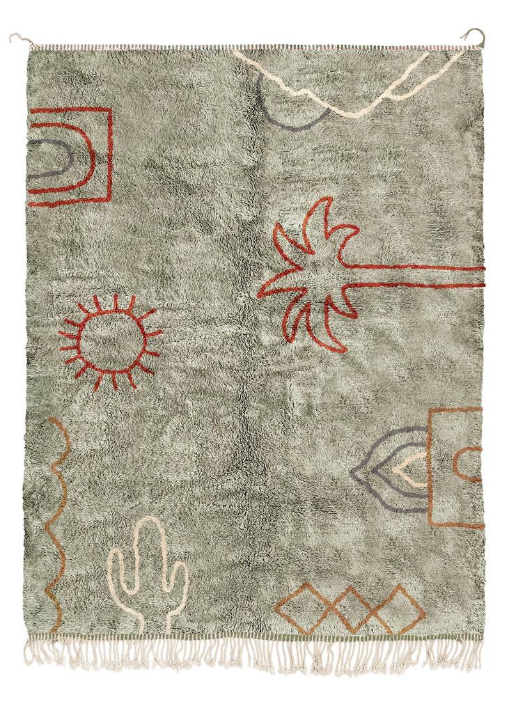 Берберский ковёр Beni Mrirt "Murshid n.3"