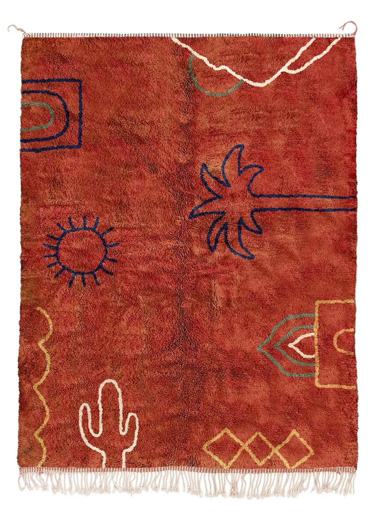 Берберский ковёр Beni Mrirt "Murshid n.4"