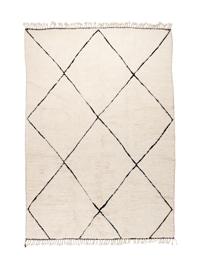 Большой марокканский ковёр Beni Ourain 355х250 см