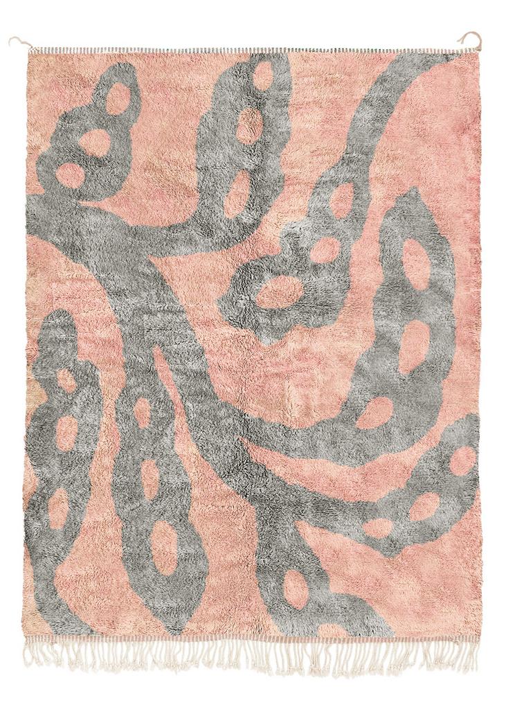 Берберский ковёр Beni Mrirt "Plants n.3"