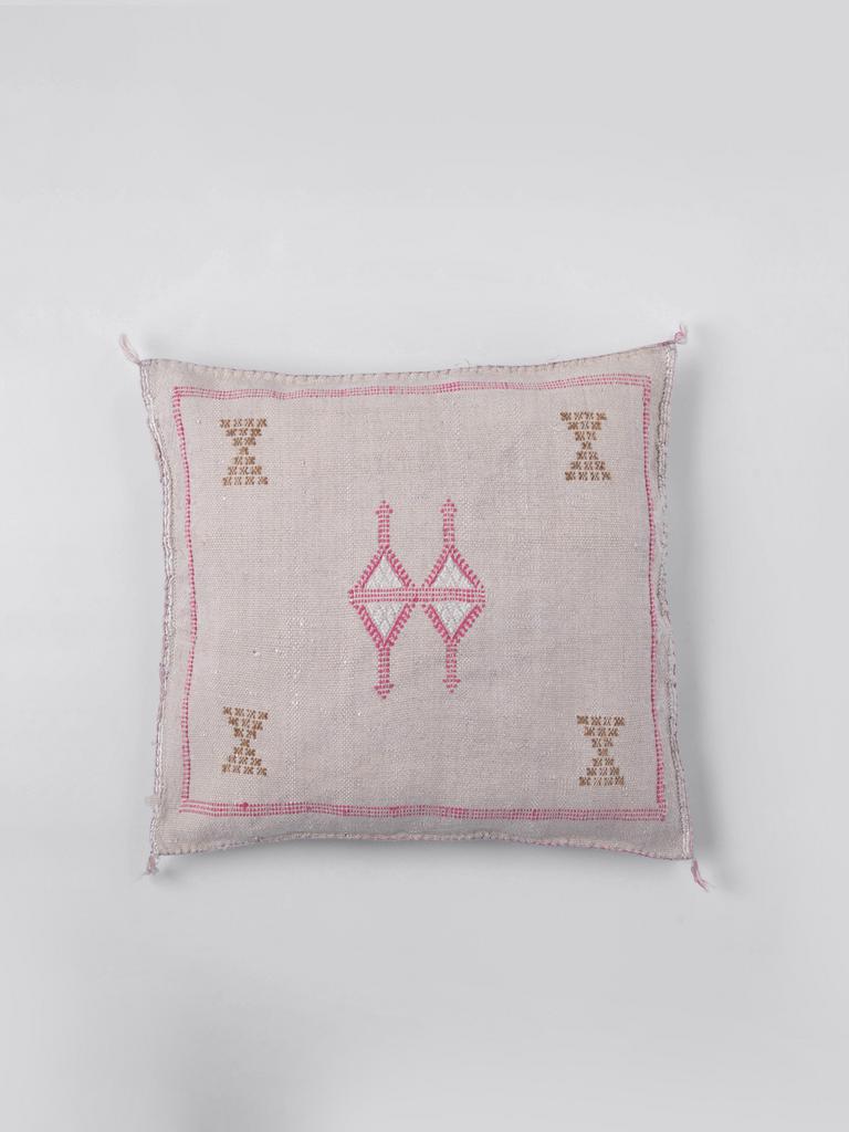 Марокканская подушка Сабра Gris Rose