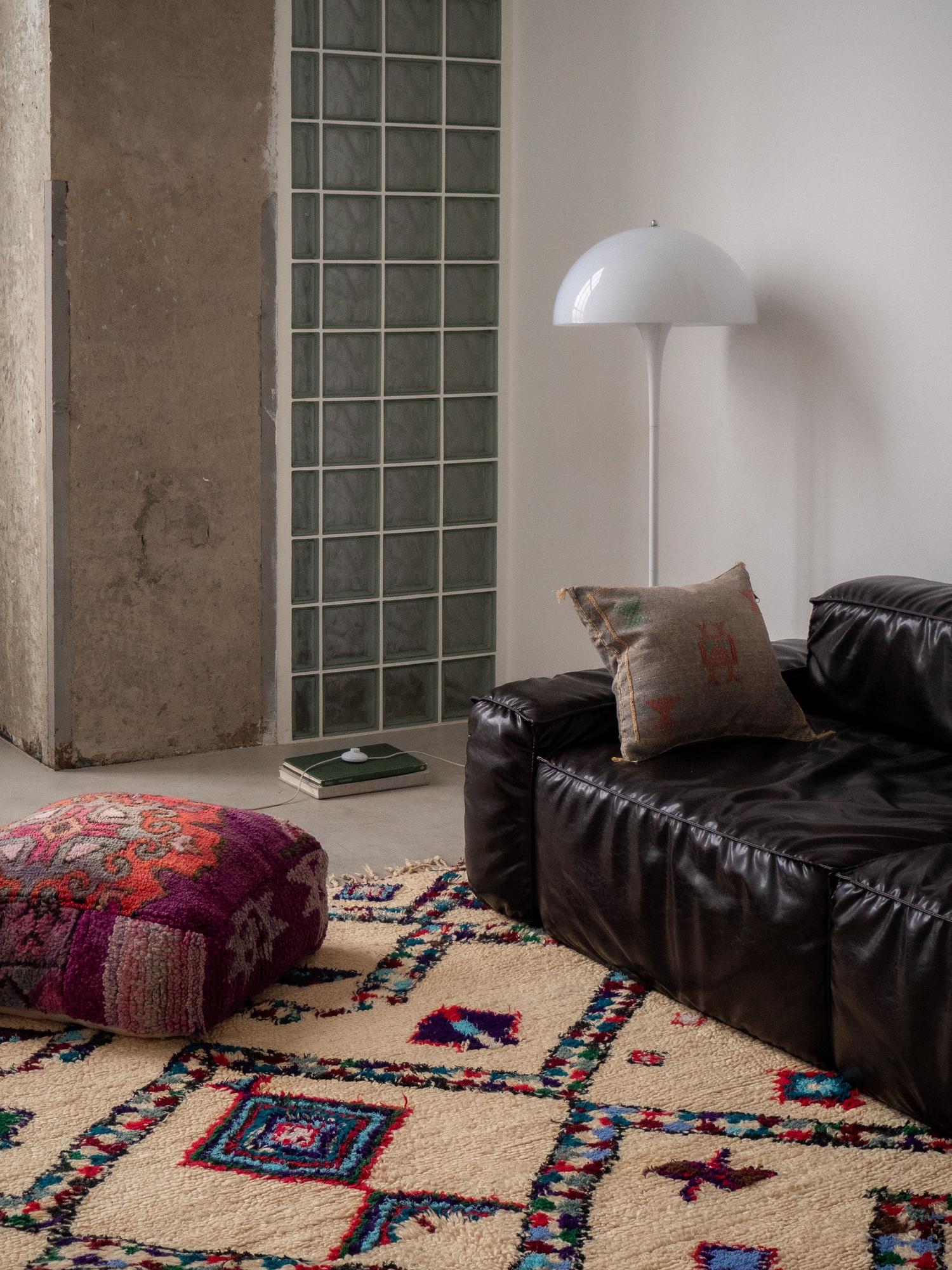 Винтажный марокканский ковёр Beni Ourain 290x184 см