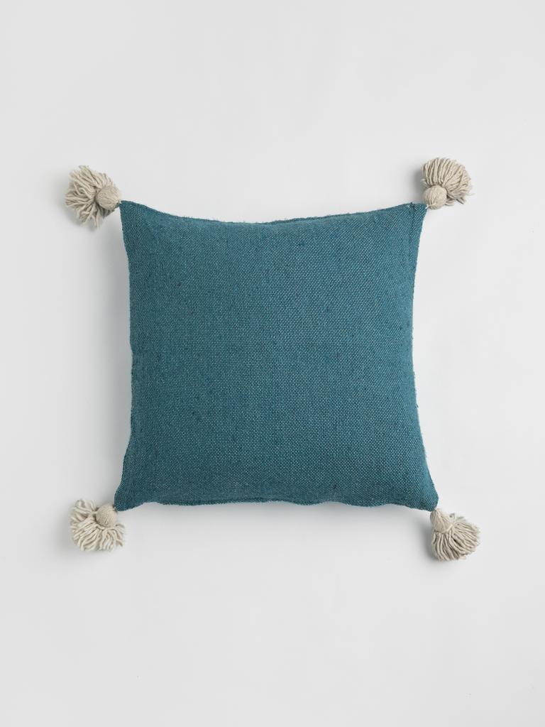 Марокканская подушка с помпонами Niya