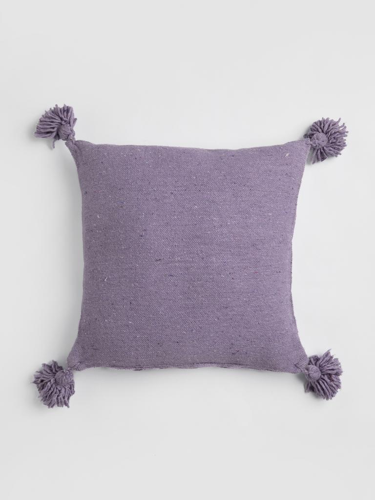 Марокканская подушка с помпонами Zayan