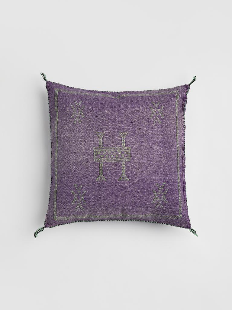 Марокканская подушка Сабра Violet Patiné