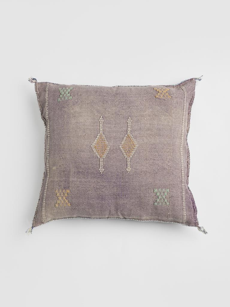 Марокканская подушка Сабра Lavande Sourde