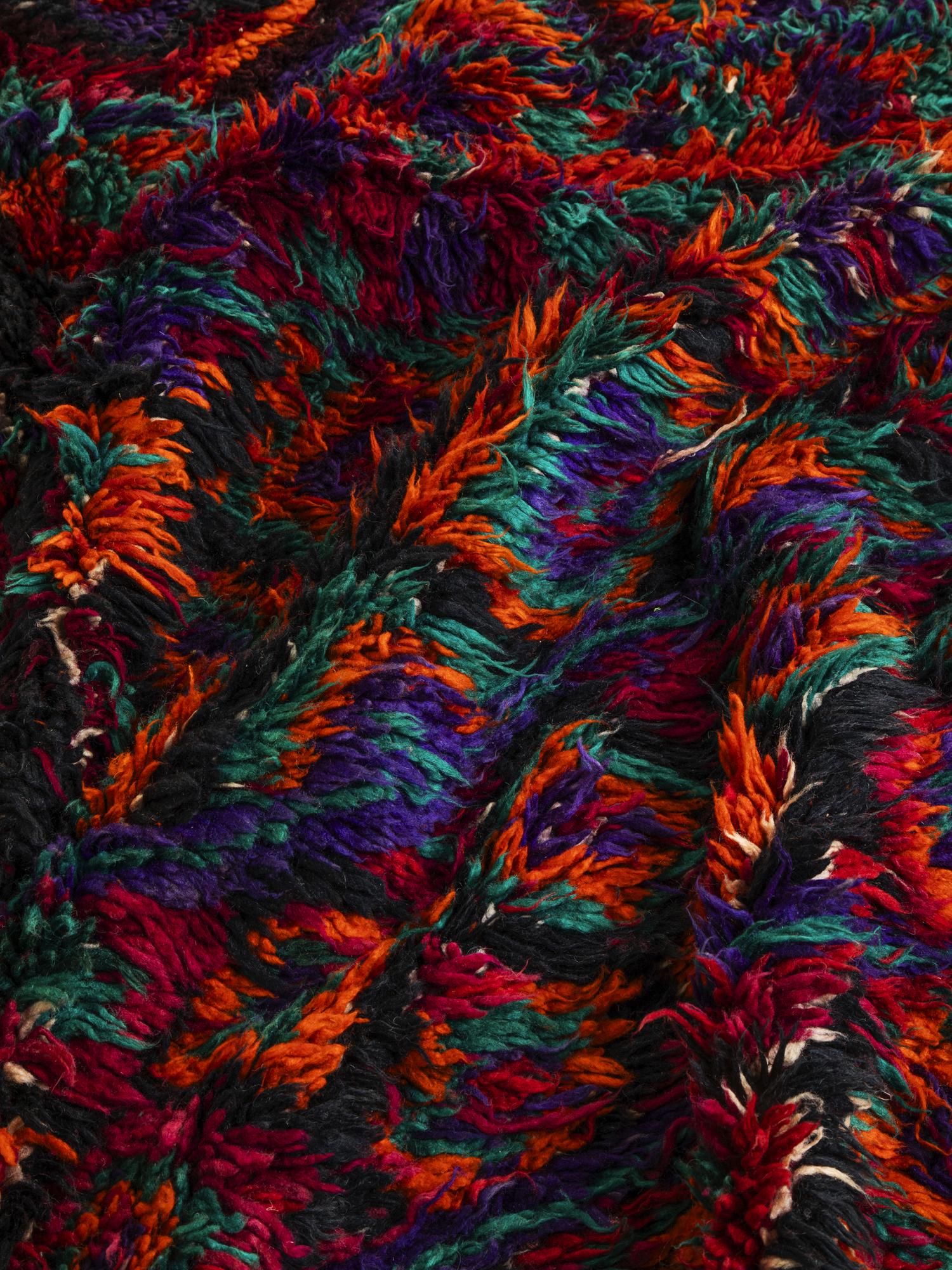 Винтажный марокканский ковёр Beni Mguild 408х188 см