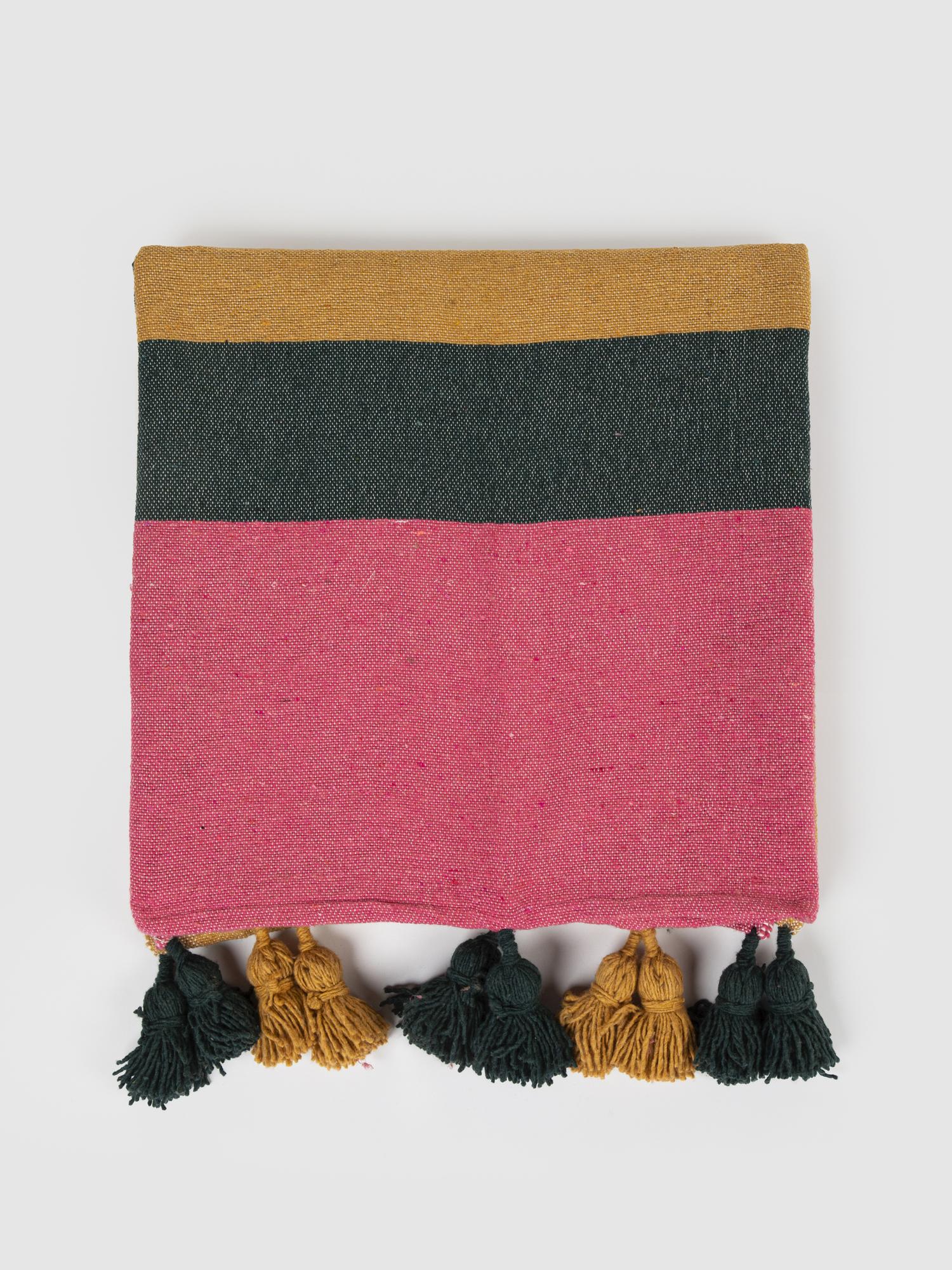 Марокканский плед с помпонами Nomad Chic "Lolli"