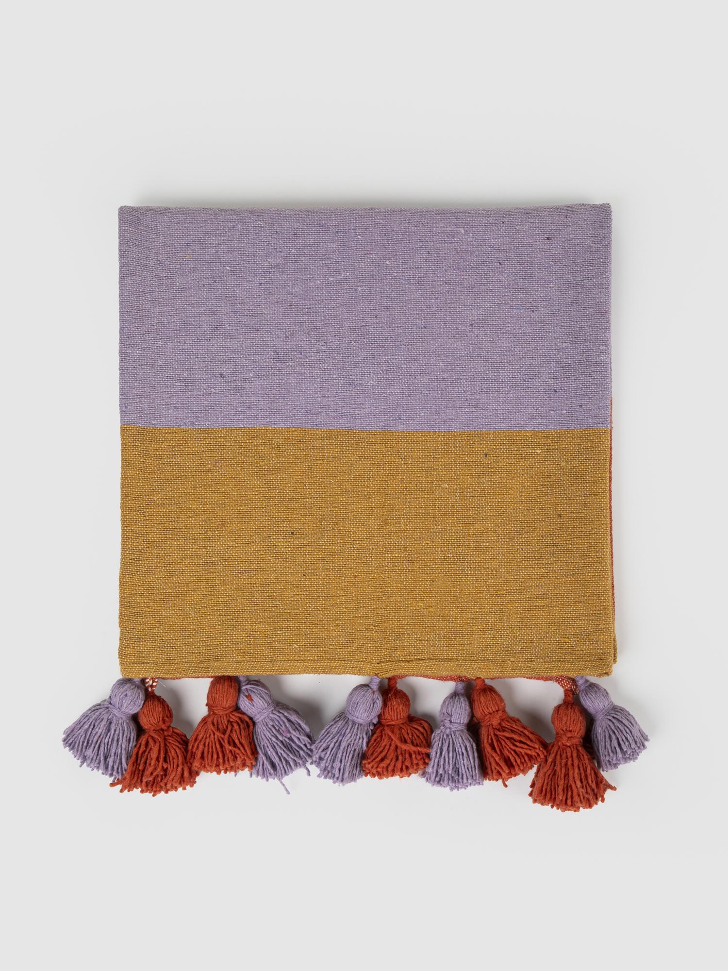 Марокканский плед с помпонами Nomad Chic "Tutti"