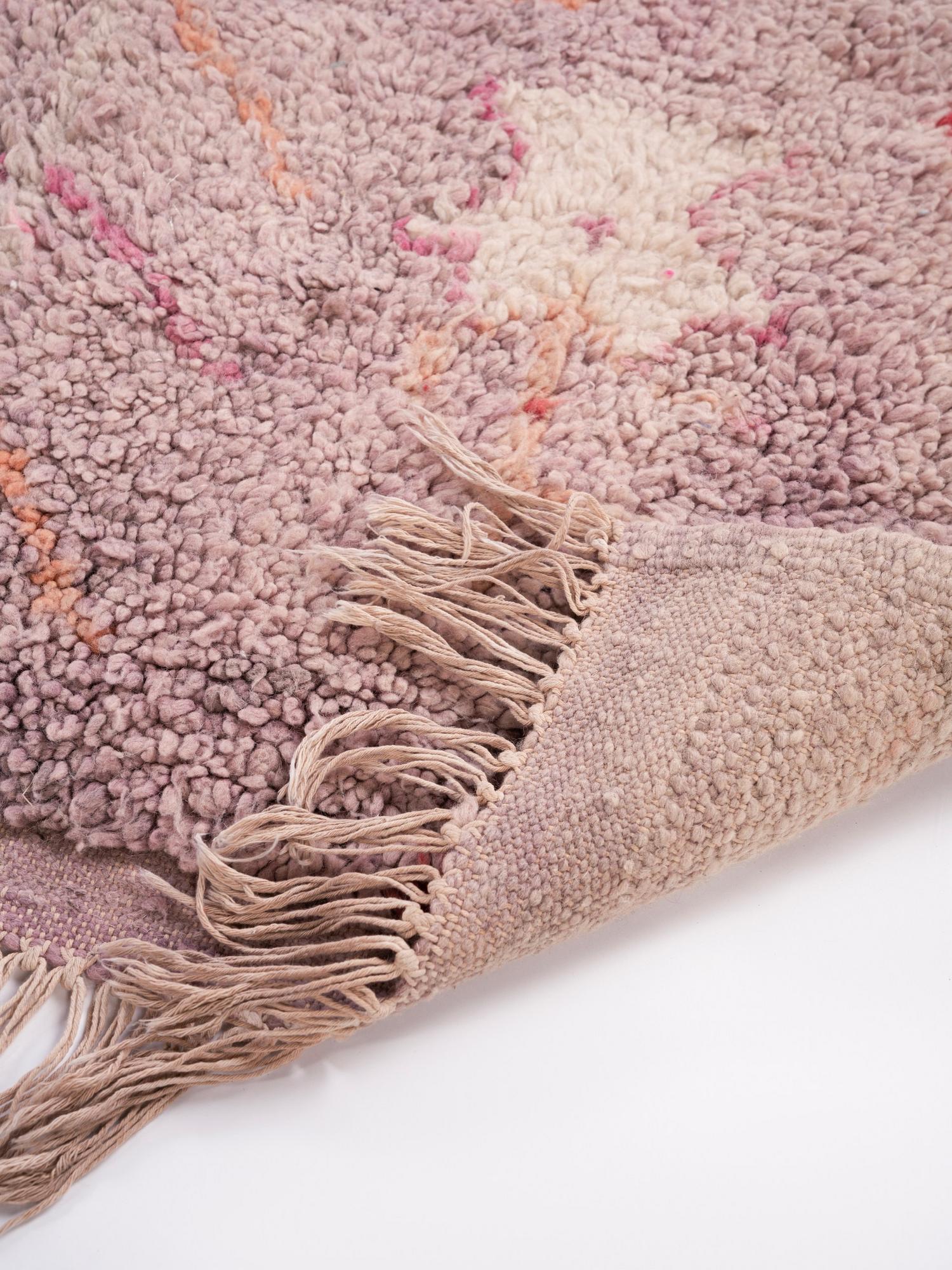 Берберский ковёр из овечьей шерсти Boujaad 150х105 см