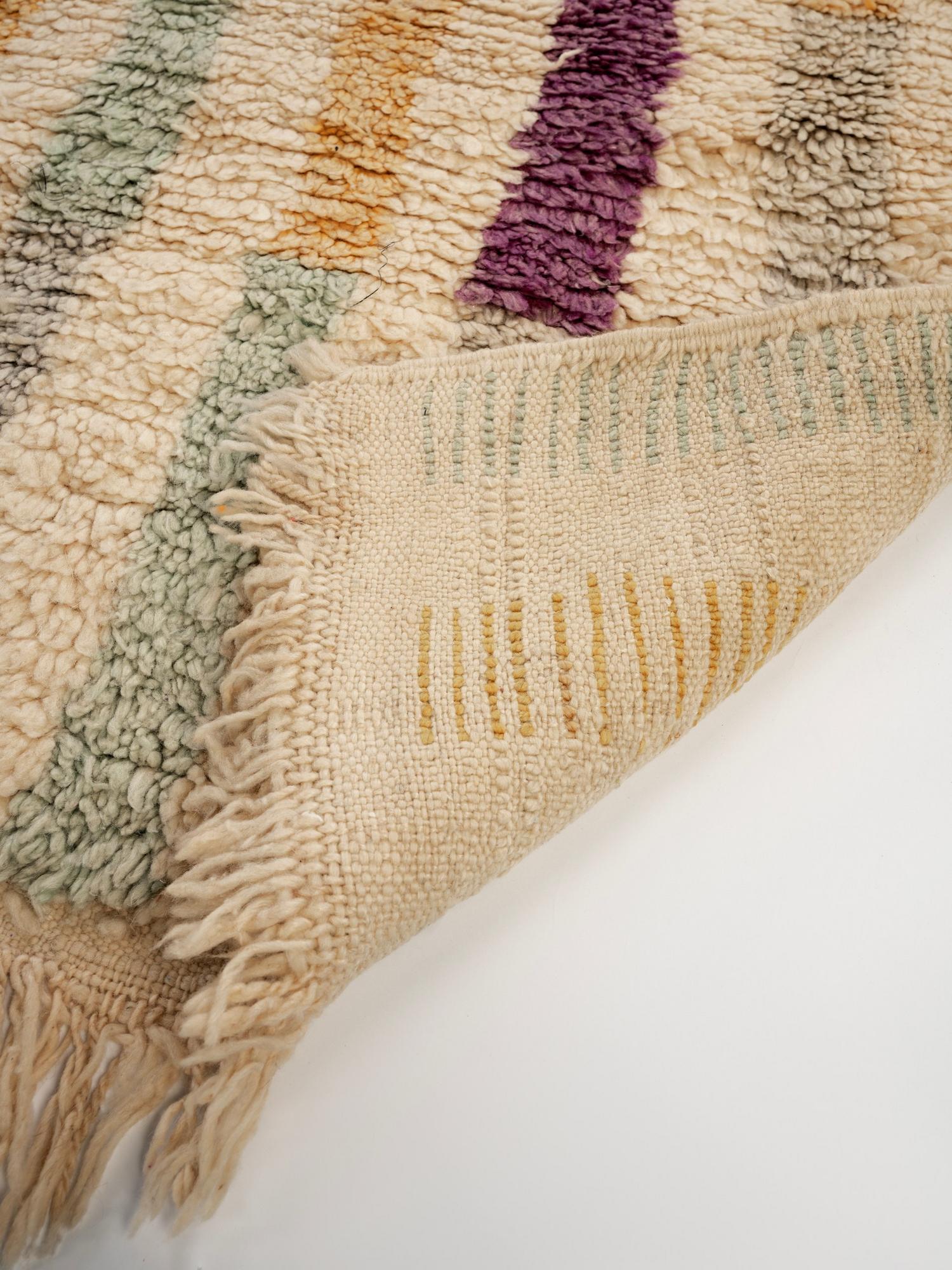 Берберский ковёр из овечьей шерсти Boujaad 270х169 см