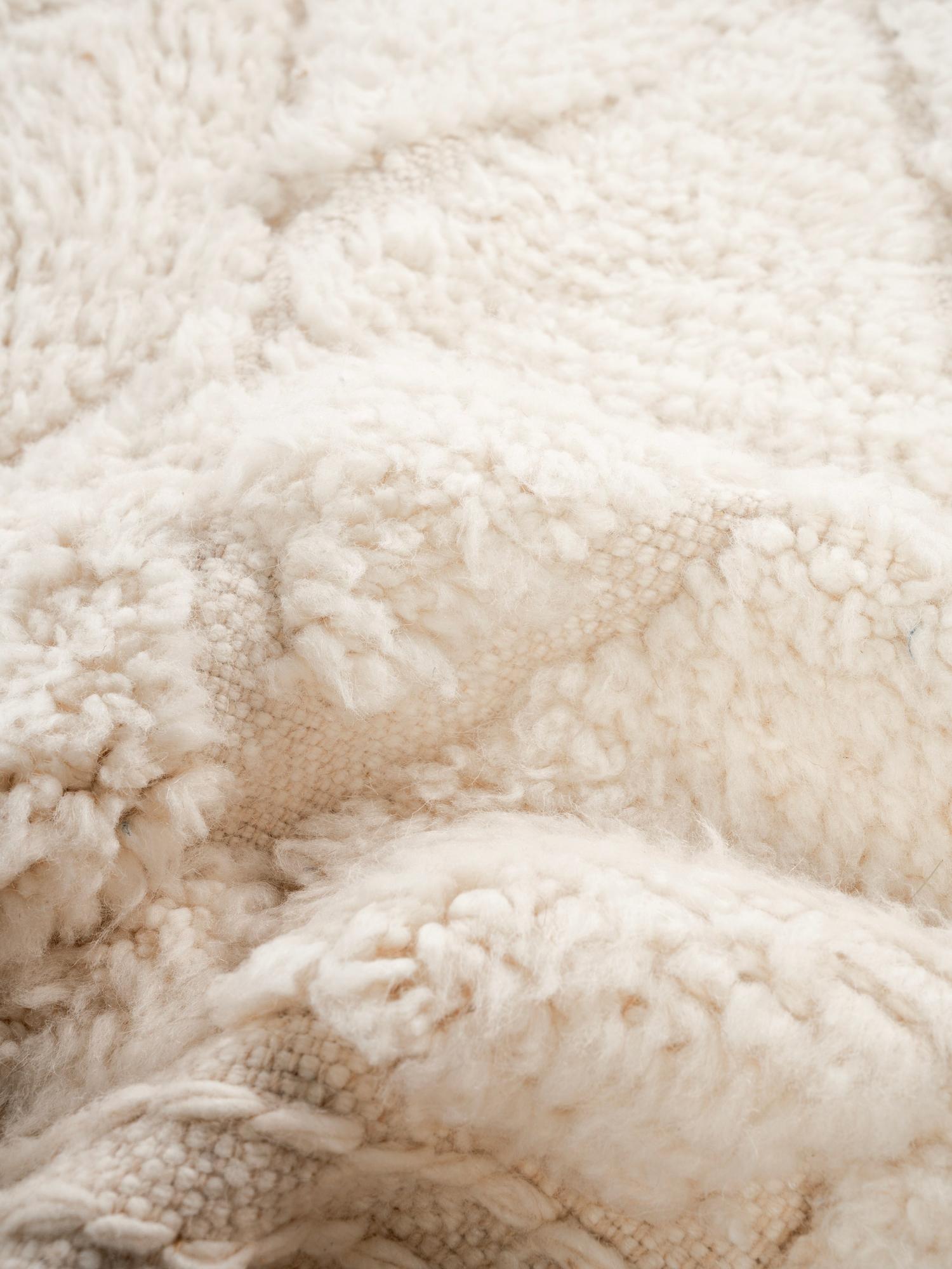 Марокканский ковёр из шерсти Beni Ourain 245x150 см