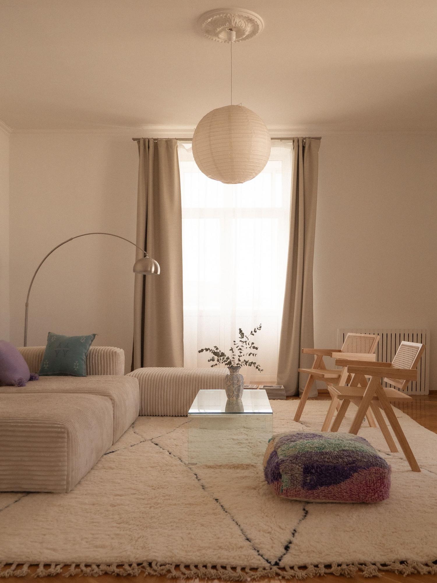 Большой марокканский ковёр Beni Ourain 400x300 см