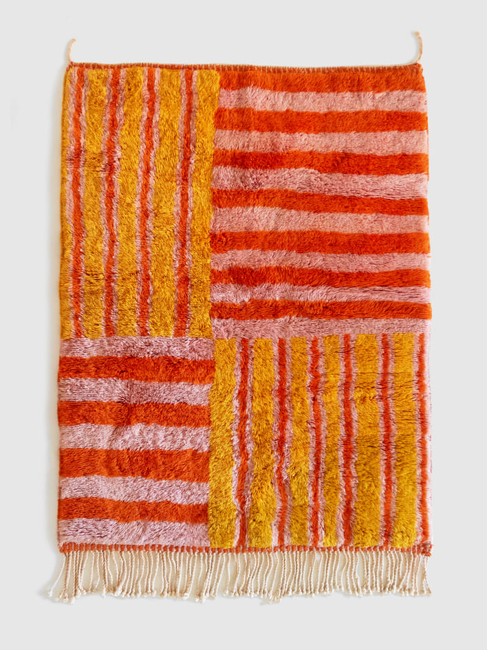 Берберский ковёр Beni Mrirt "Trenza n.1" 156x120 см