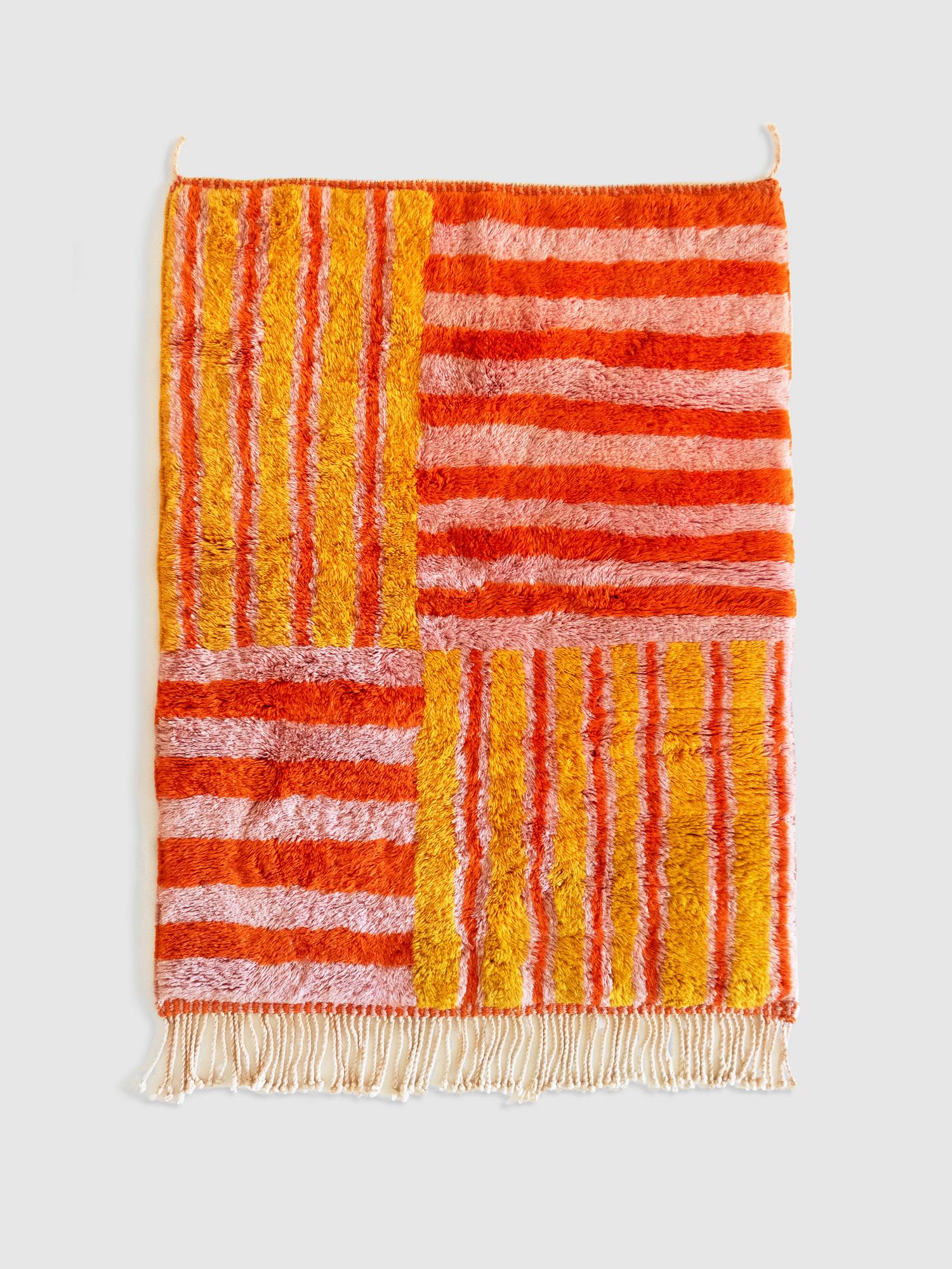 Берберский ковёр Beni Mrirt "Trenza n.1" 156x120 см