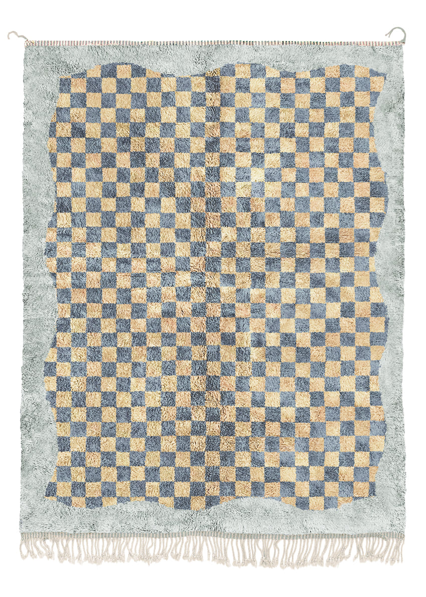 Берберский ковёр Beni Mrirt "Damier n.1"