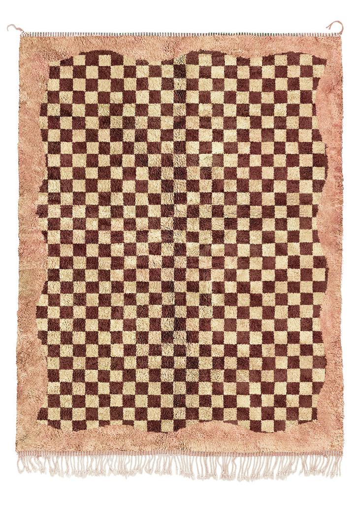 Берберский ковёр Beni Mrirt "Damier n.2"