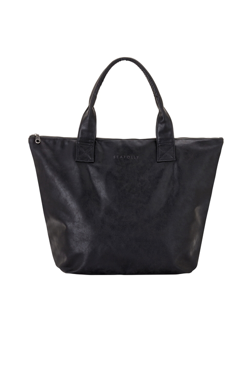 Сумка пляжная Vegan Leather Shopper Tote