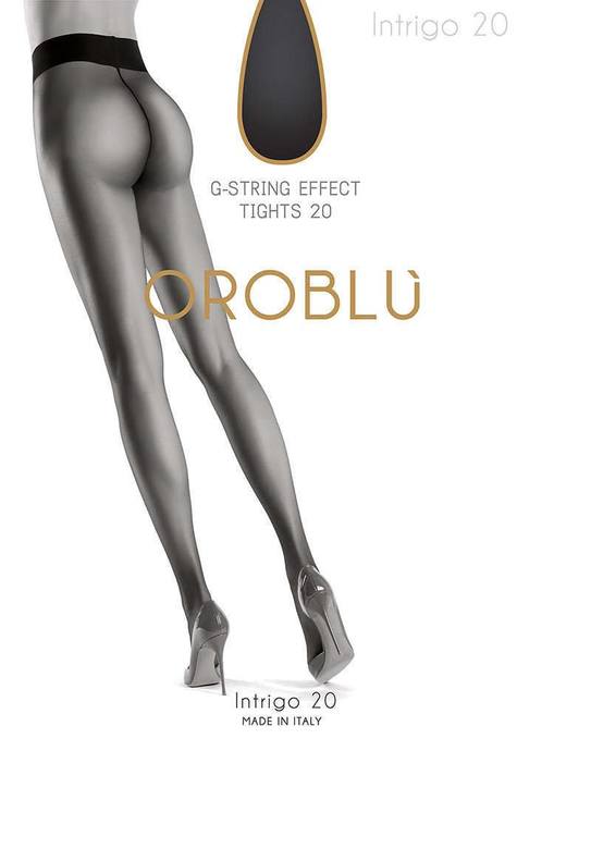 Колготки классические c эффектом стрингов Oroblu Intrigo 20