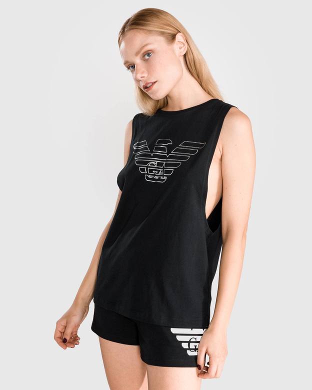 Женская майка с широким вырезом Emporio Armani 164007 9P291