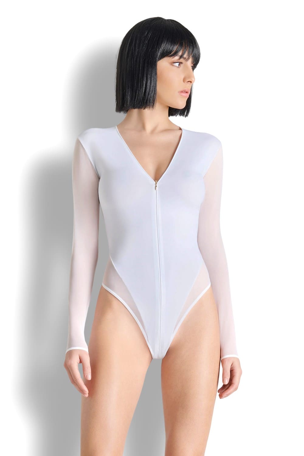 Боди-стринги на молнии Maison Close Pure Tentation 608517