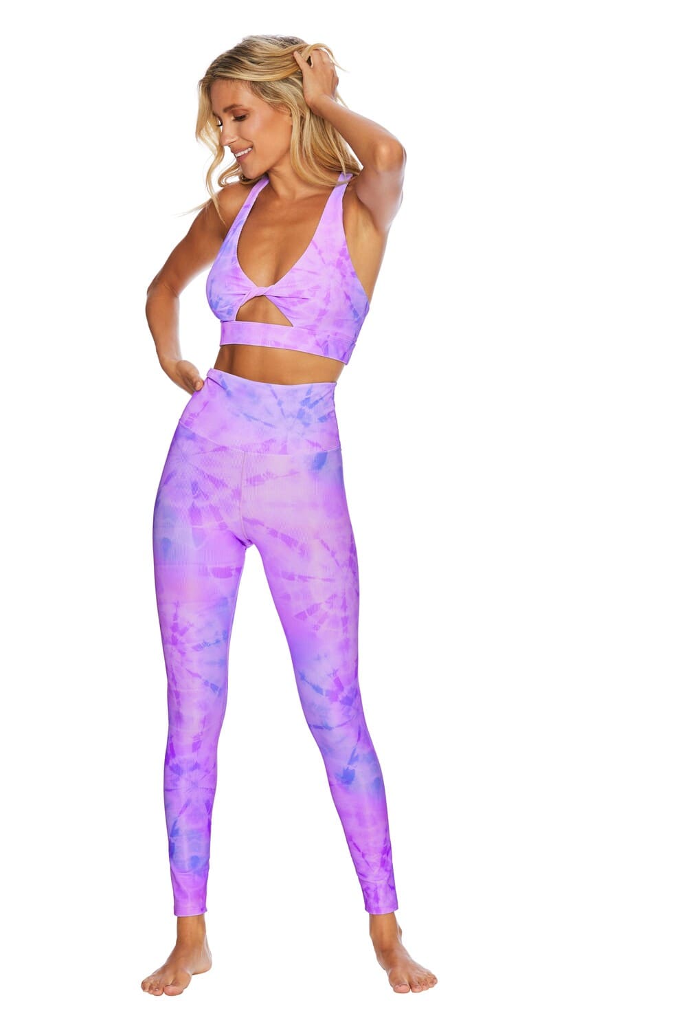 Спортивный комплект (топ + леггинсы) Beach Riot Twist Top BR01907S1/BR01925S1