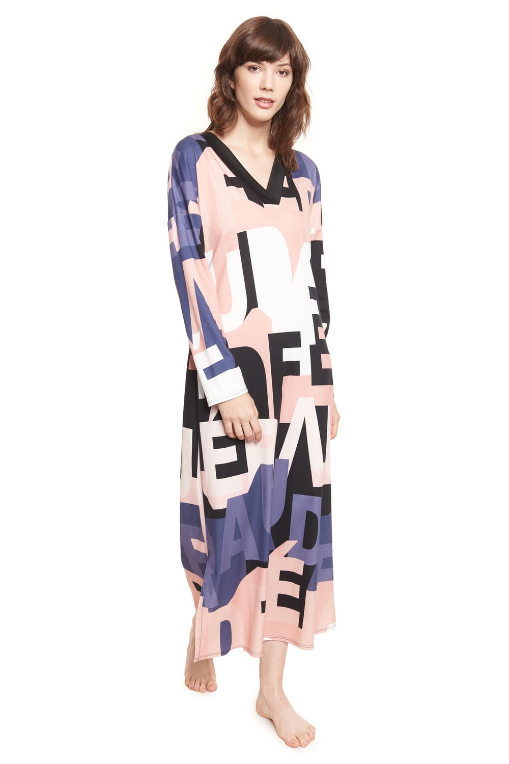 Длинная хлопковая ночная рубашка FÉRAUD 3211153