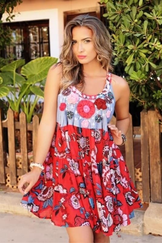 Туника свободного кроя из хлопка AnastaSea 266 A-1C