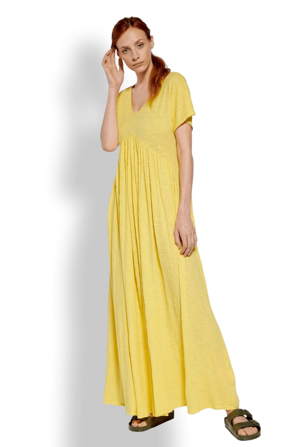 Длинное платье из хлопка DEHA D63201