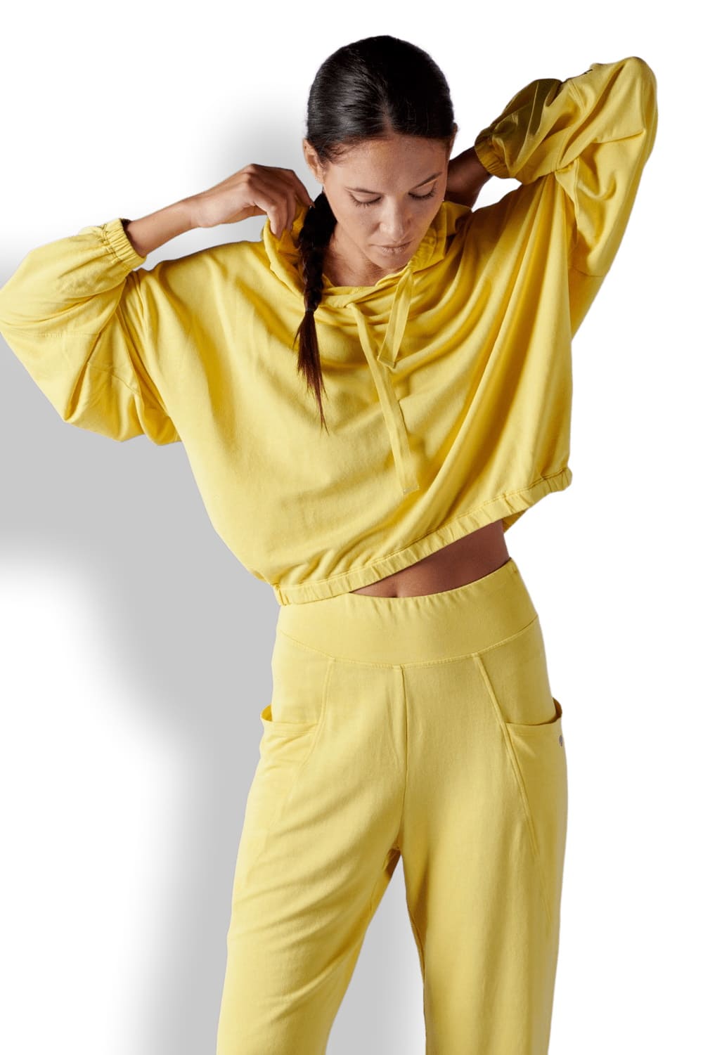 Костюм женский (худи и брюки) из вискозы DEHA B64340/B64347