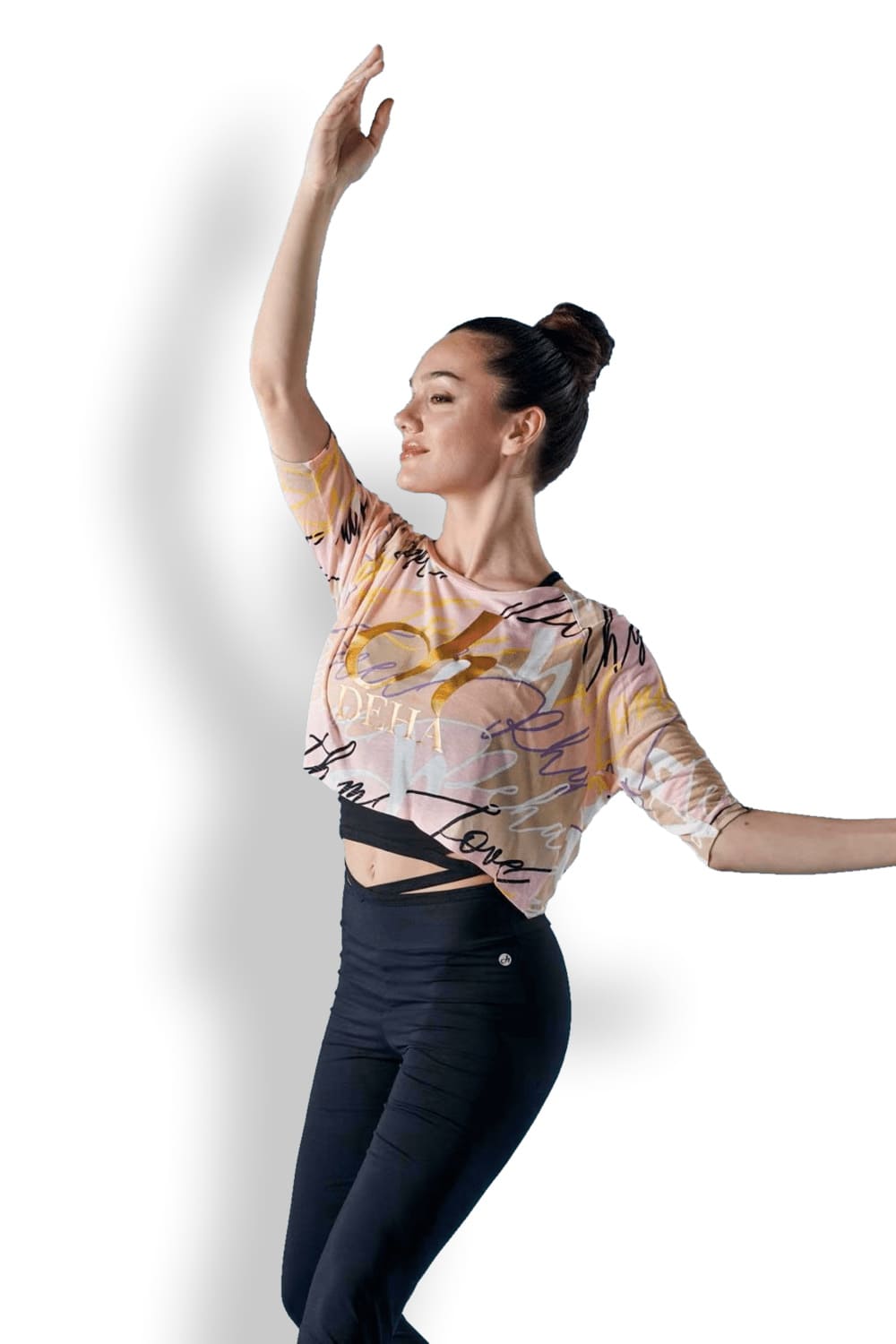 Комплект спортивный женский из вискозы DEHA B64041/B64145