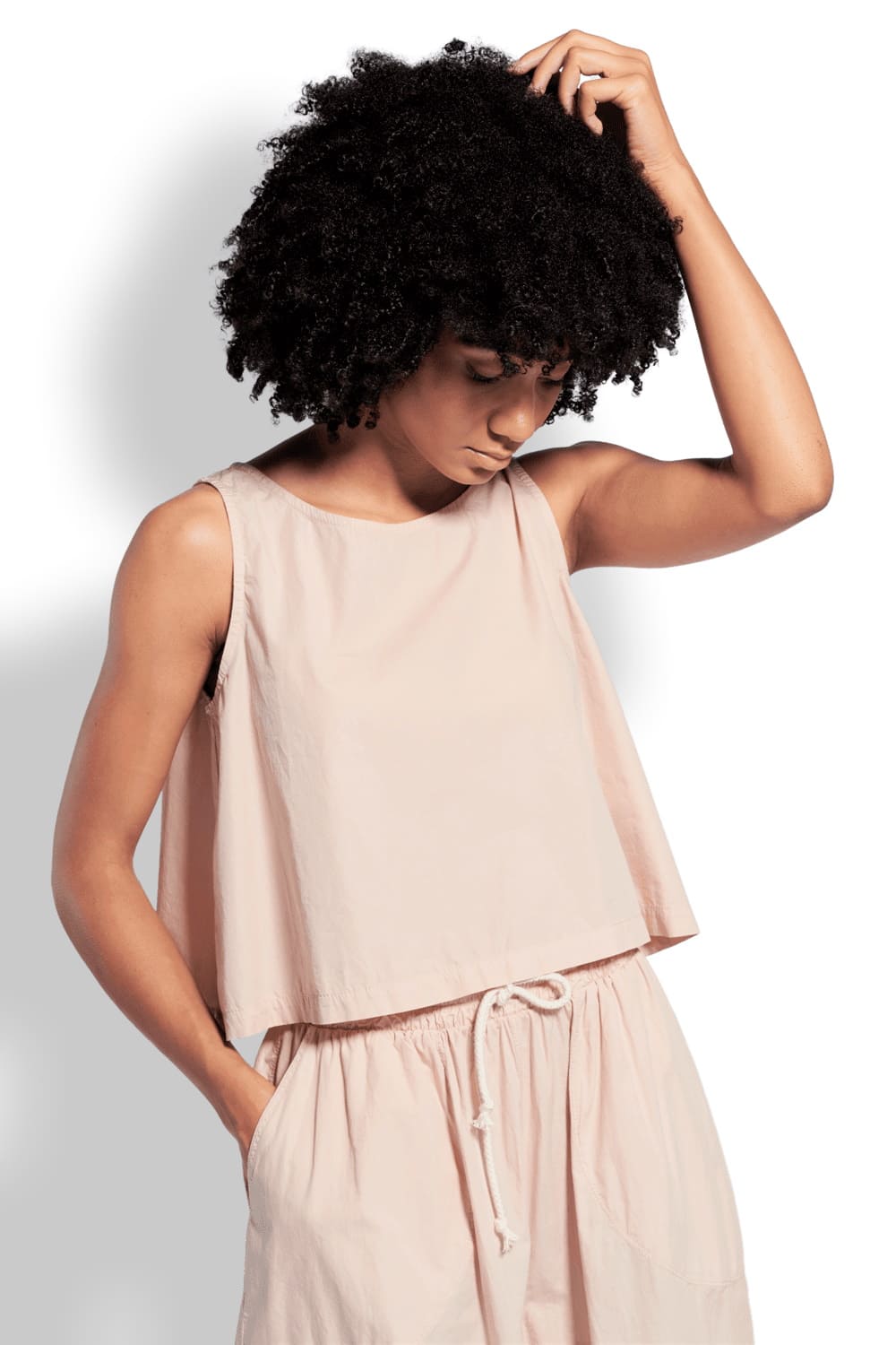 Женская блуза-топ из хлопка DEHA D63461