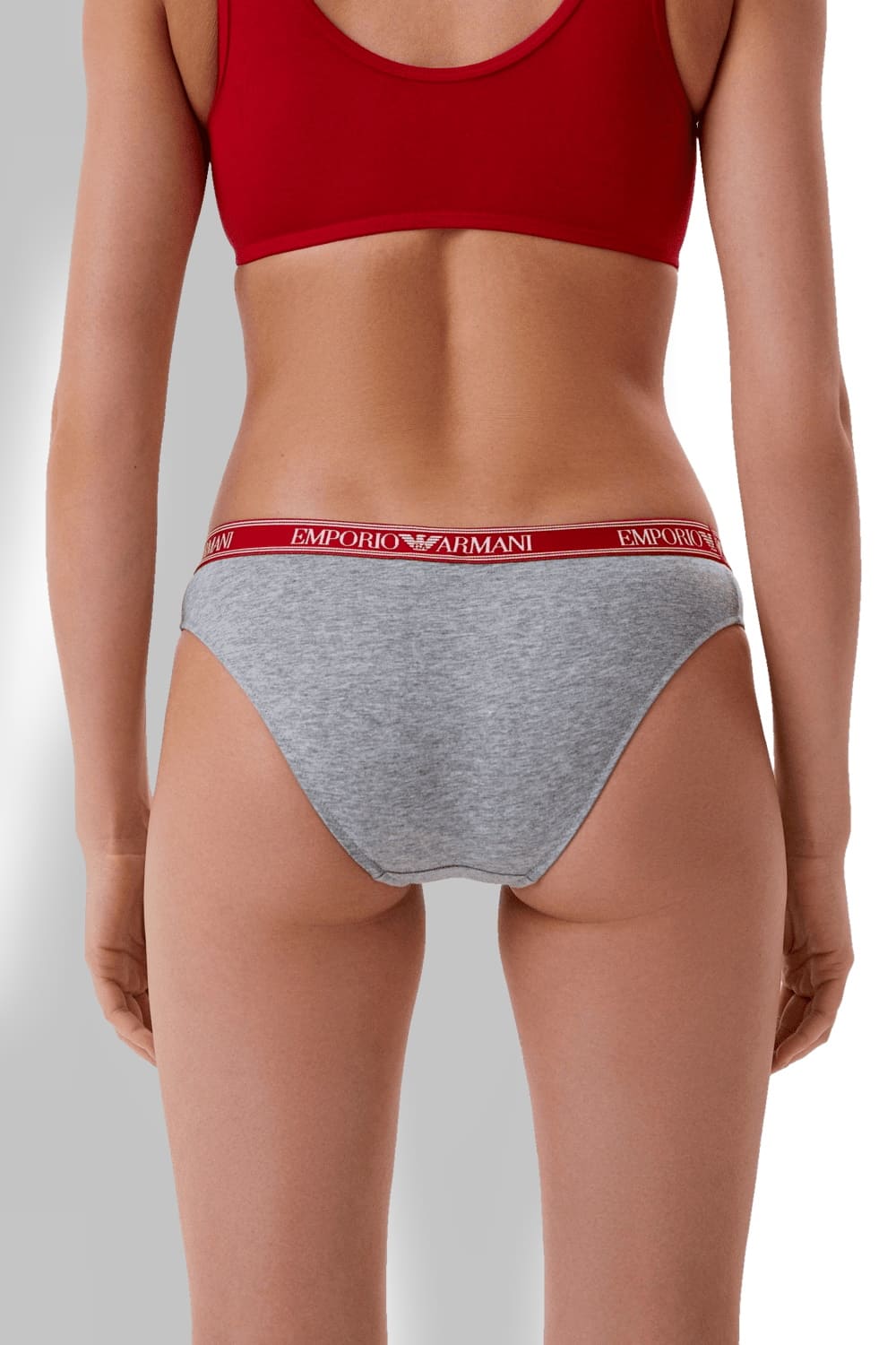 Трусы слипы из хлопка Emporio Armani 163334 2R227