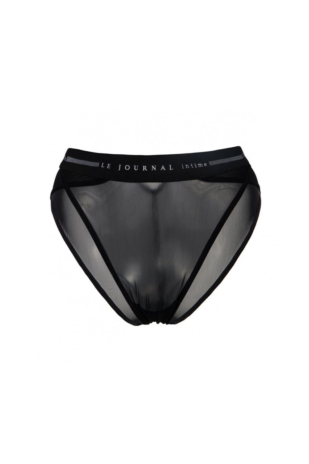 Трусы высокие брифы с высокой линией талии  Le Journal Intime LIBERTY LJ Black & White