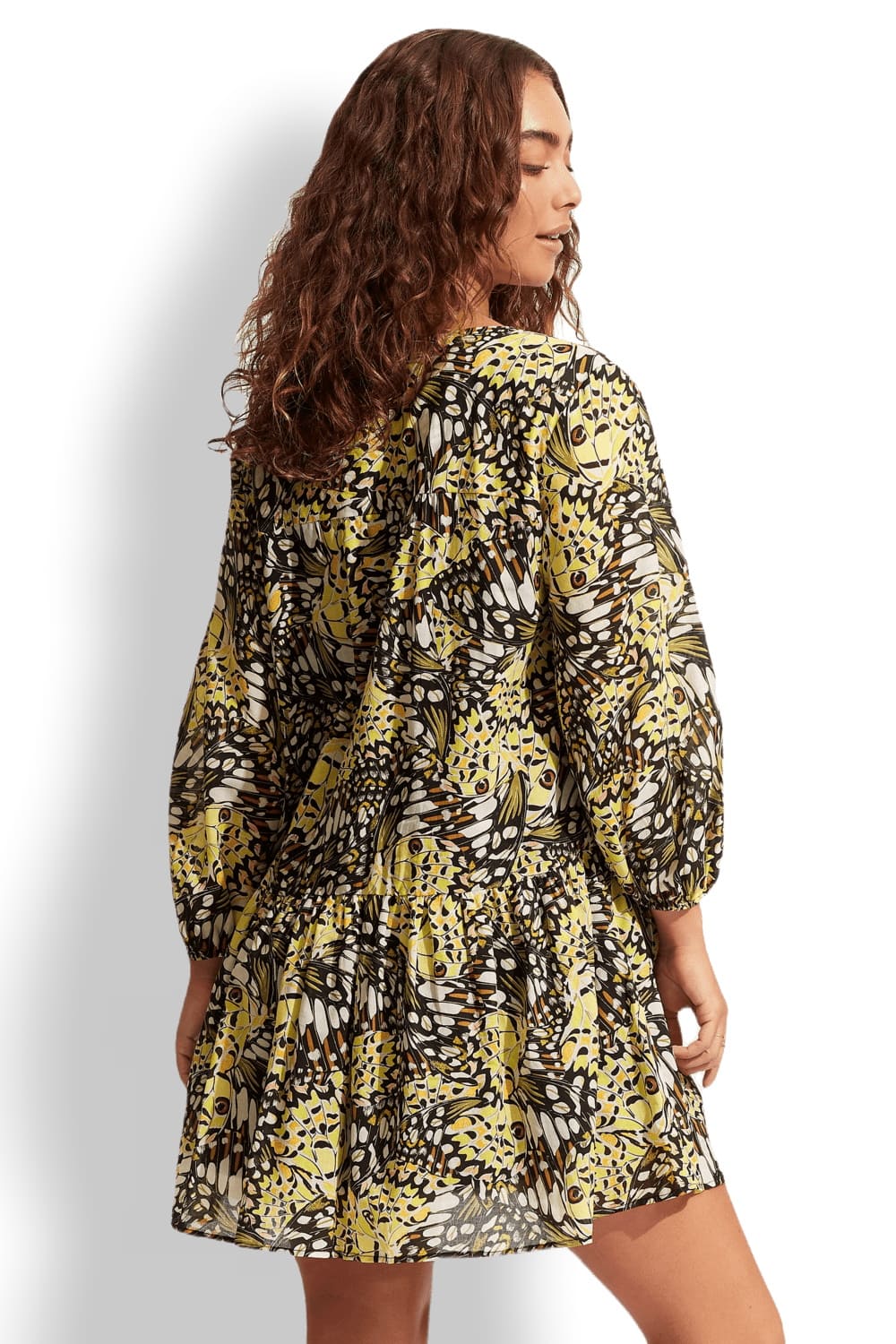 Пляжная туника из хлопка Seafolly 54895-CU