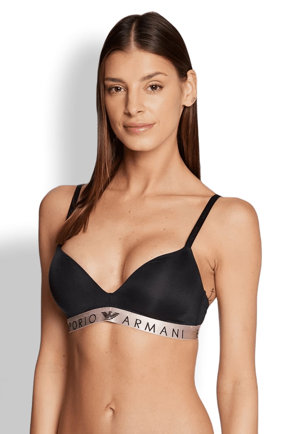 Бюстгальтер с формованными чашками Emporio Armani 164410 2F235