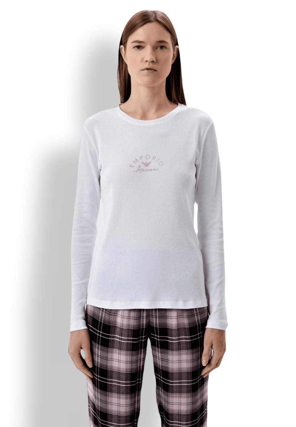 Женский пижамный костюм из вискозы Emporio Armani 164376 2F277