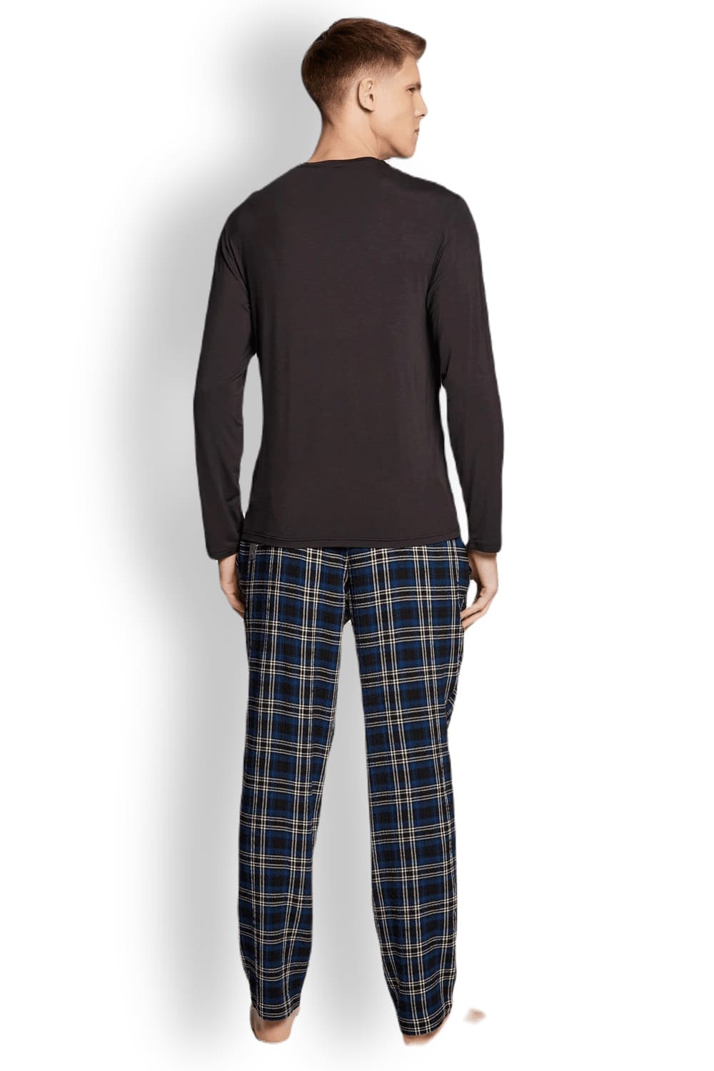 Мужской пижамный комплект из вискозы Emporio Armani 111955 2F599