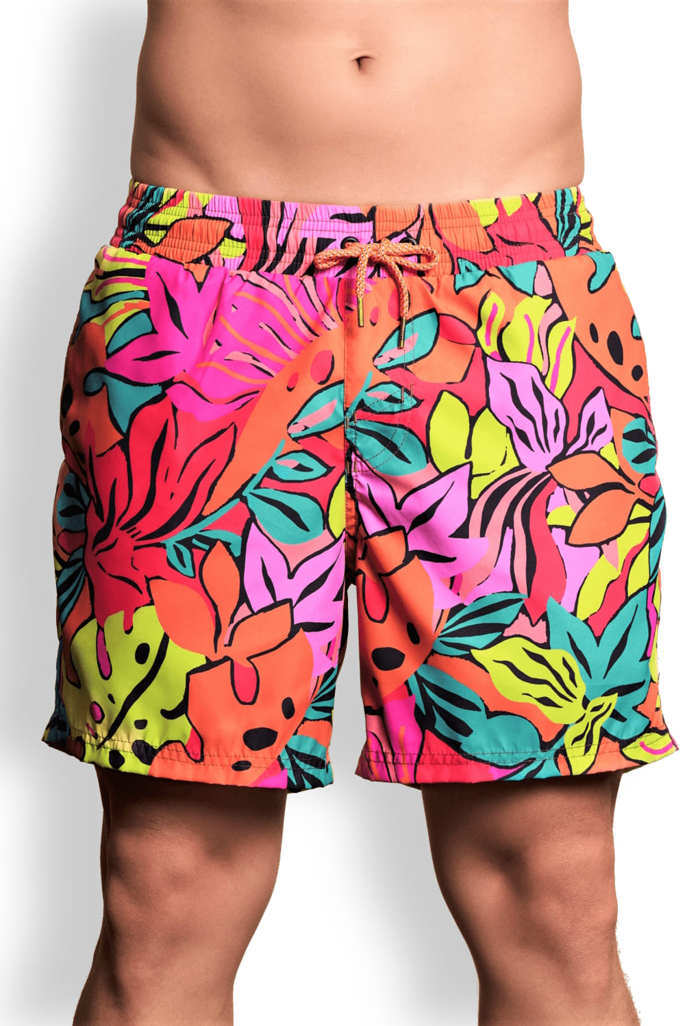 Мужскиие пляжные шорты с тропическим принтом Maaji Rainforest Sailor 1049TSS064