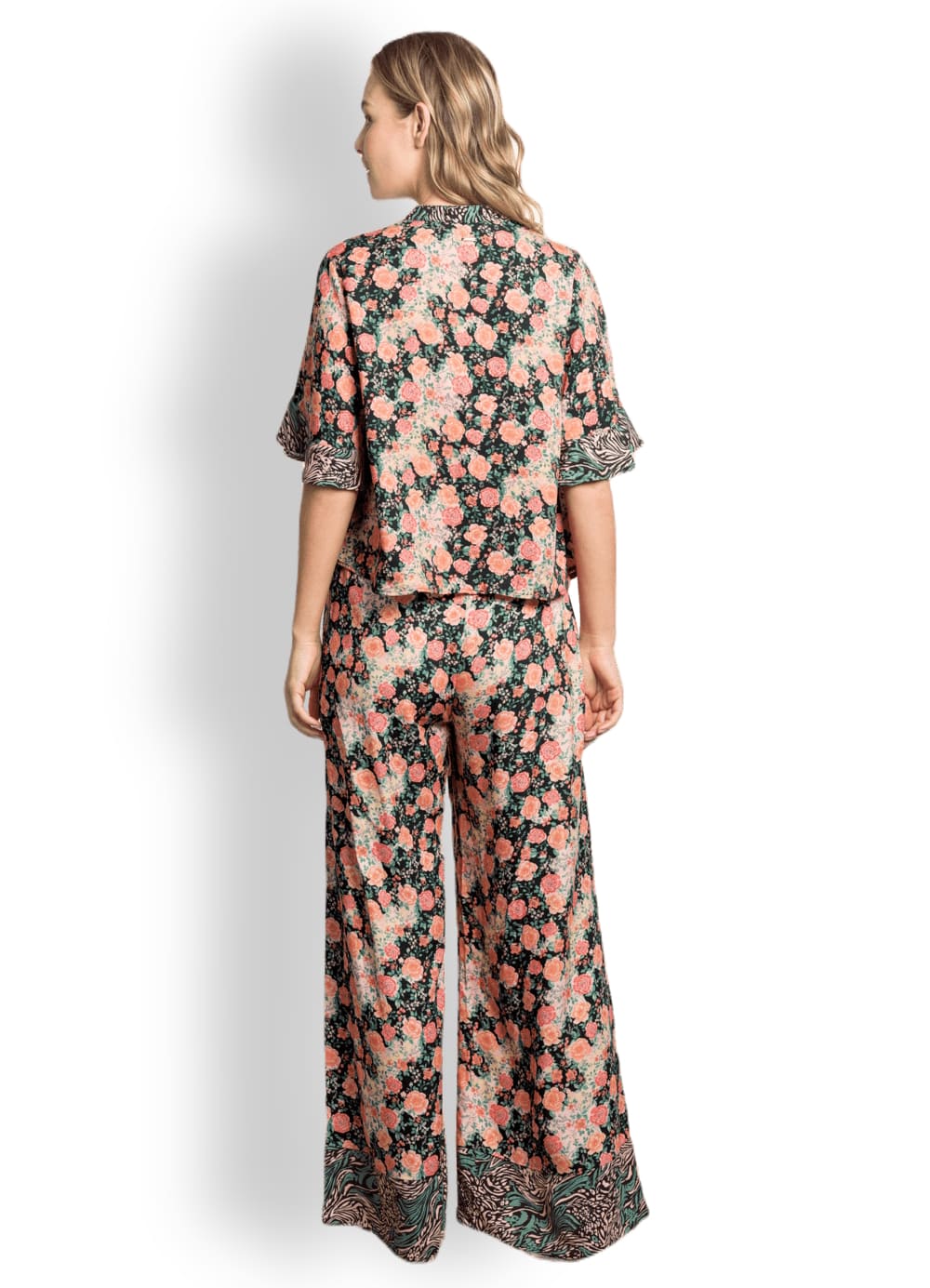 Комплект для отдыха с коротким рукавом Maaji Garden Anais 1057ZPS005