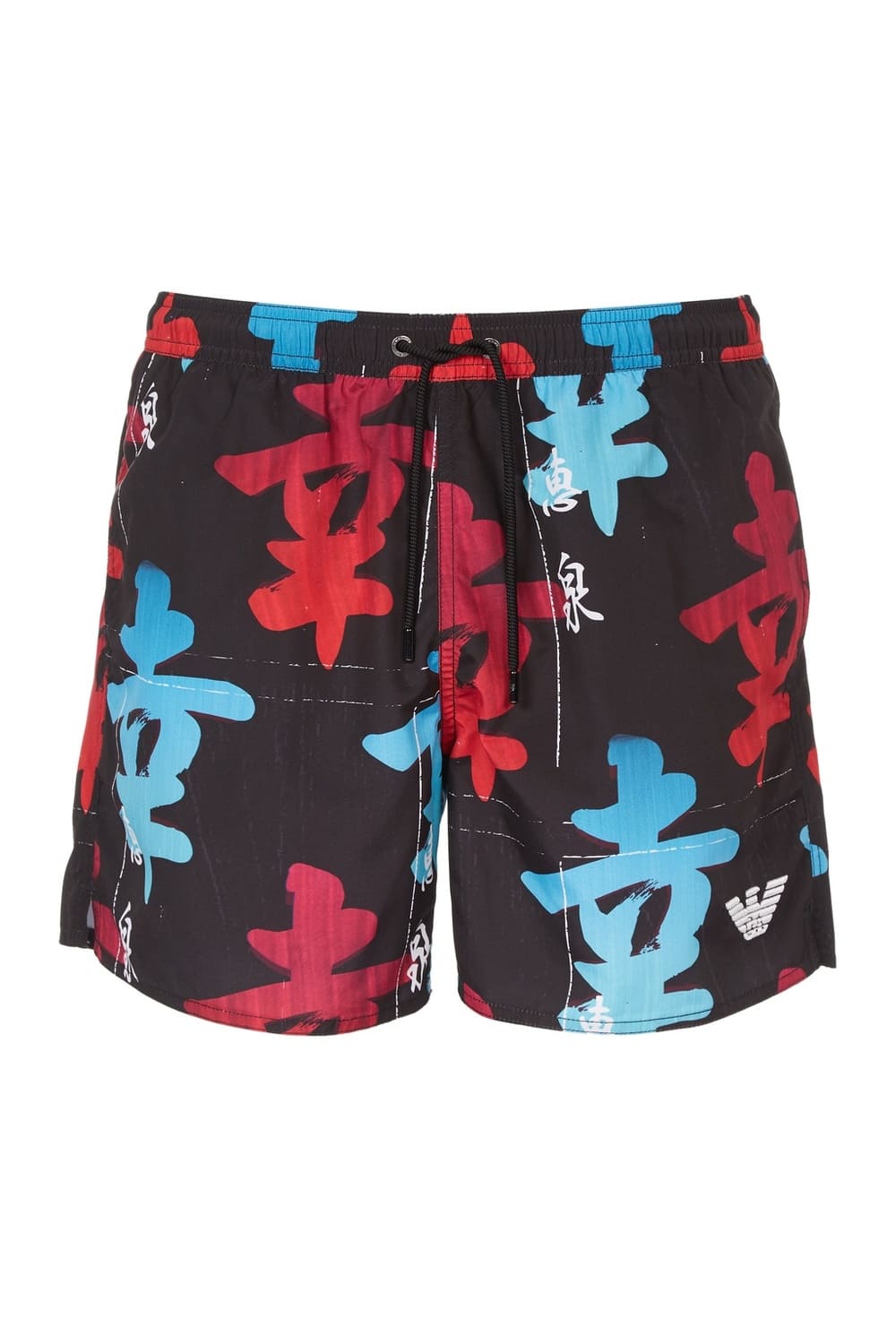 Мужские купальные шорты с фантазийным принтом Emporio Armani 211740 3R440