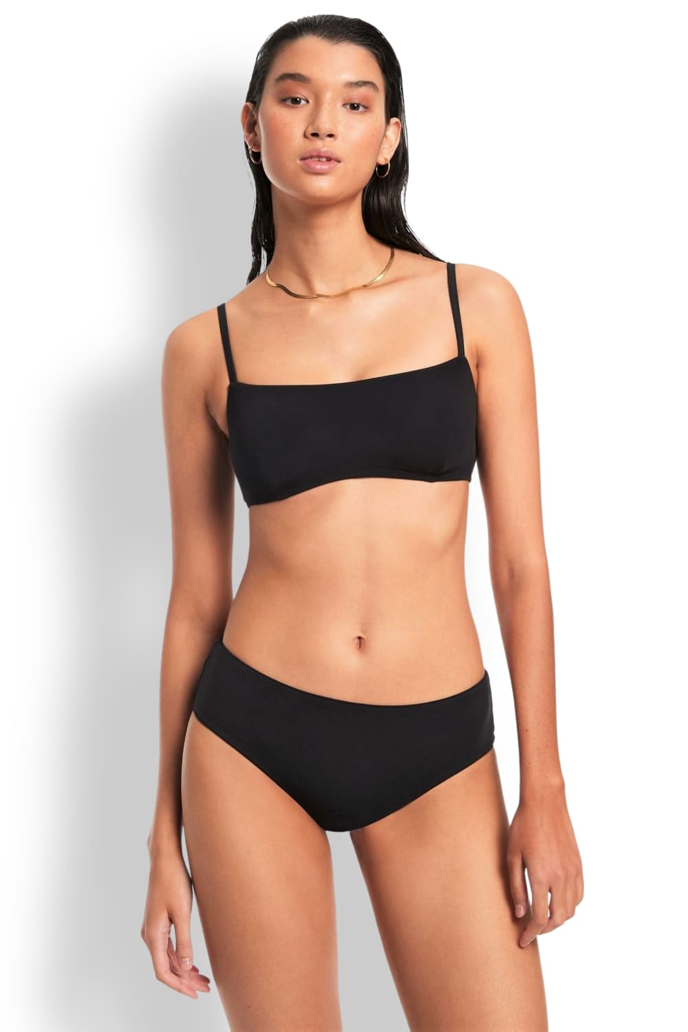 Купальник топ-бандо и плавки шортики JETS J40515/3972