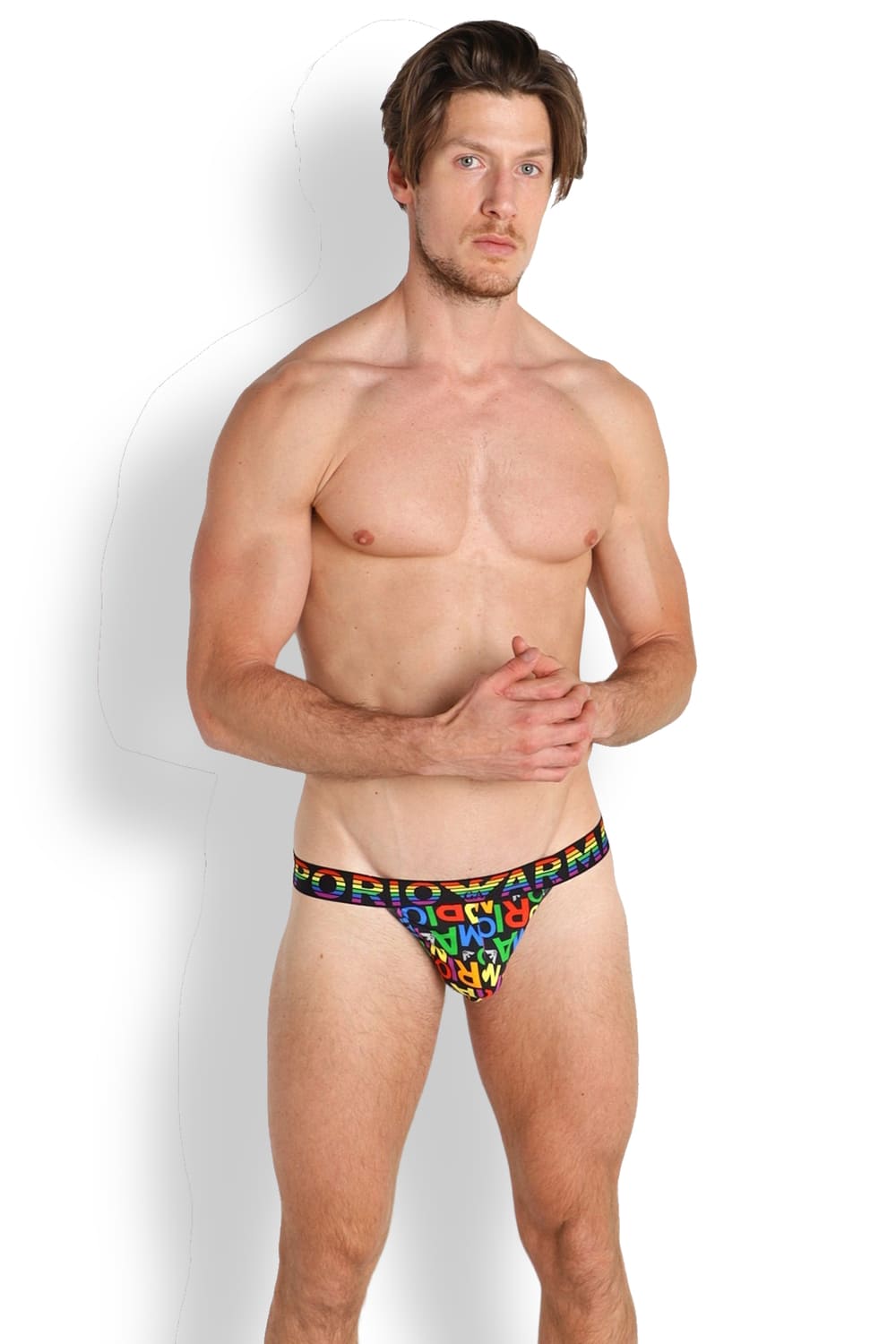 Мужские трусы джокстрап Emporio Armani 111932 3R513