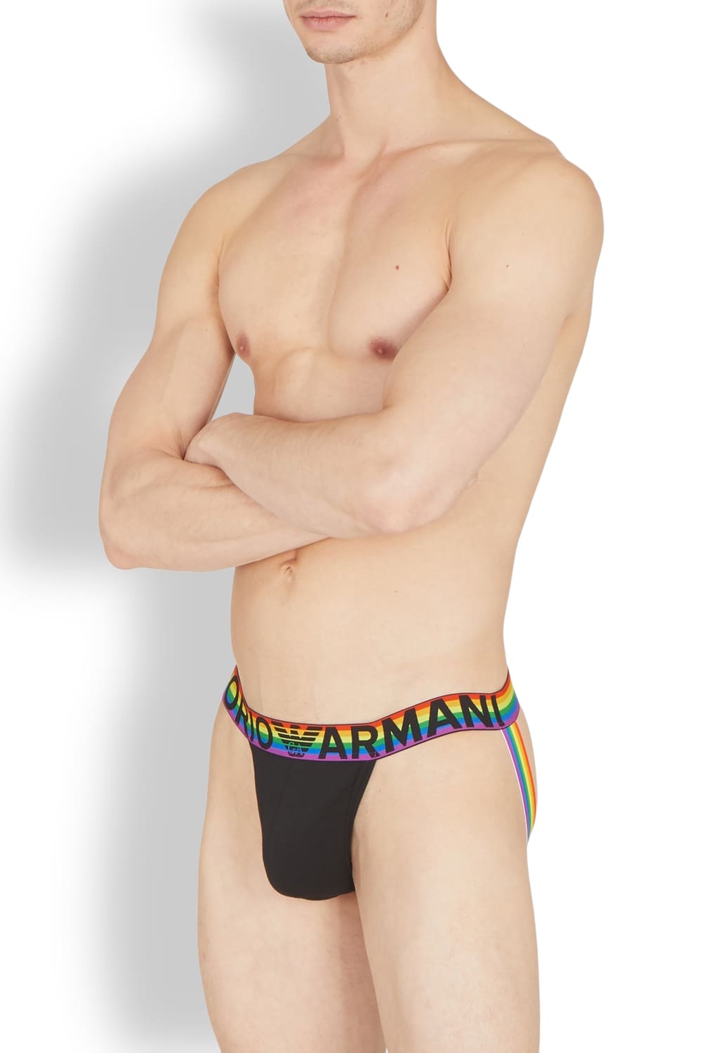 Мужские трусы джокстрап Emporio Armani 111932 3R513