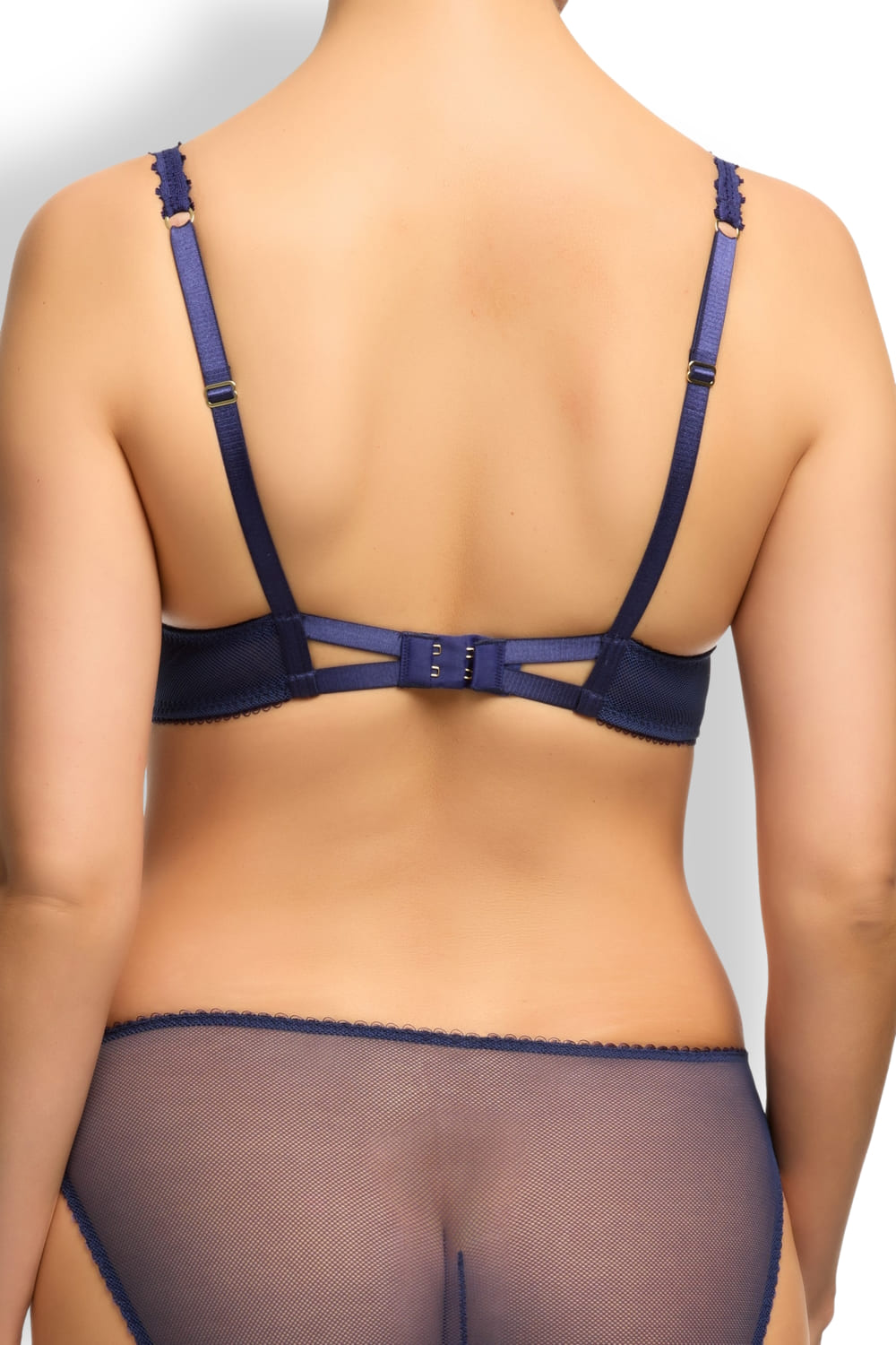 Открытый бюстгальтер балконет на плотной чашке Dita Von Teese D58955