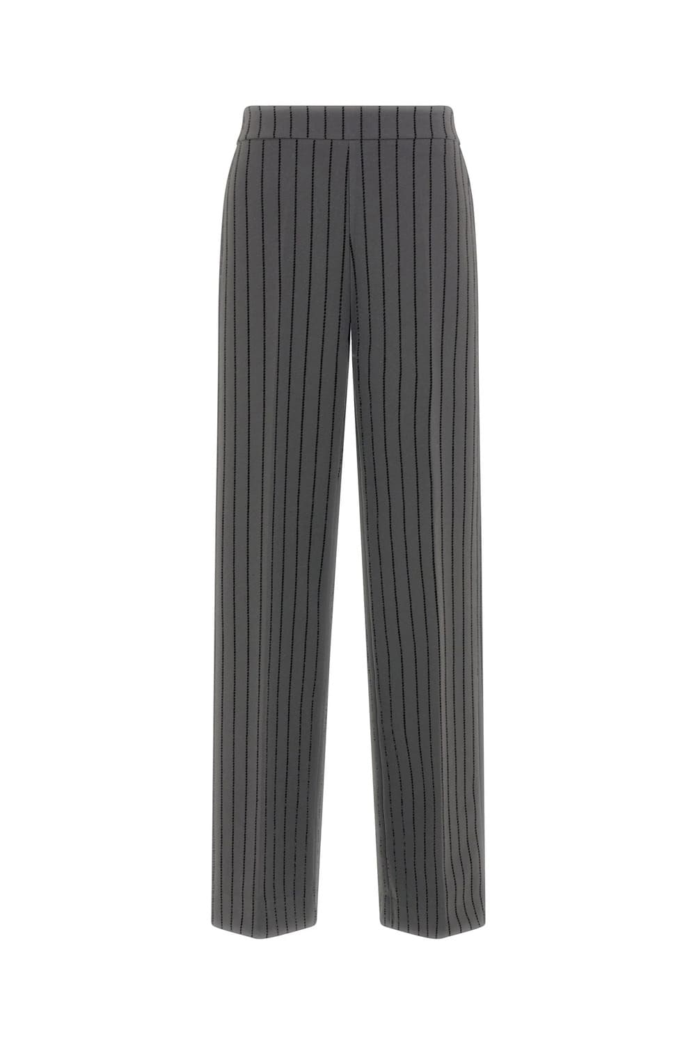 Широкие женские брюки в тонкую полоску DEHA D93758