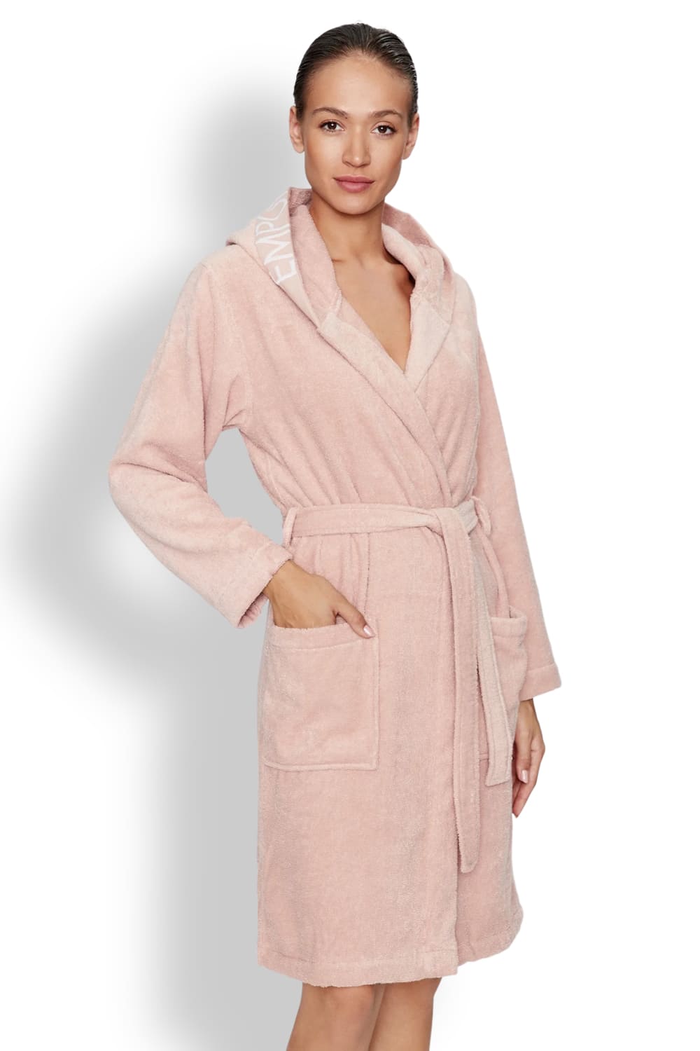 Халат махровый женский Emporio Armani 164694 3F291