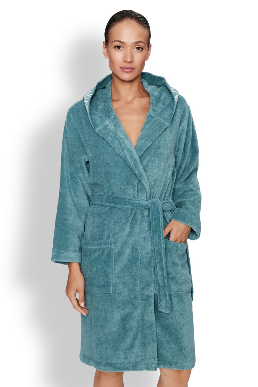 Халат махровый женский Emporio Armani 164694 3F291